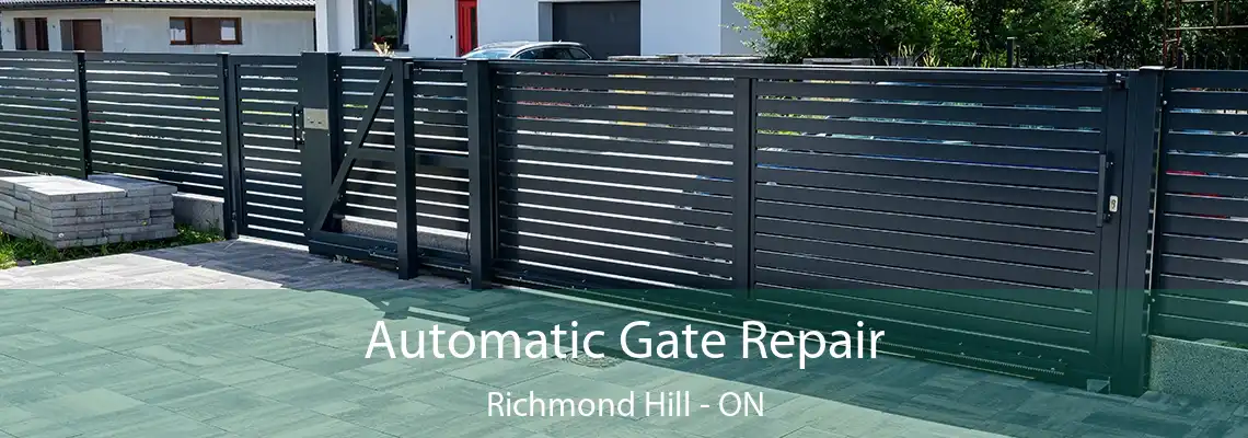  Automatic Gate Repair Richmond Hill - ON