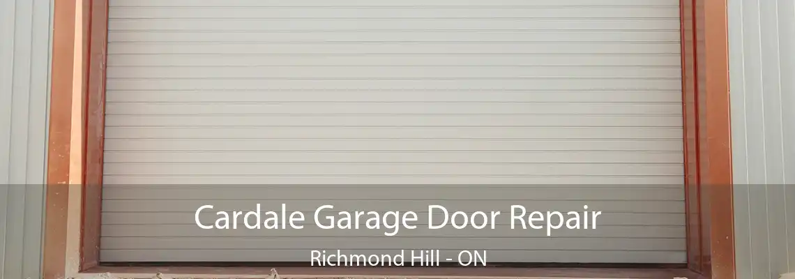 Cardale Garage Door Repair Richmond Hill - ON