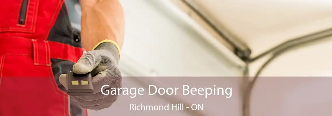  Garage Door Beeping Richmond Hill - ON