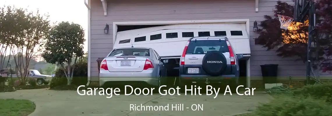  Garage Door Got Hit By A Car Richmond Hill - ON