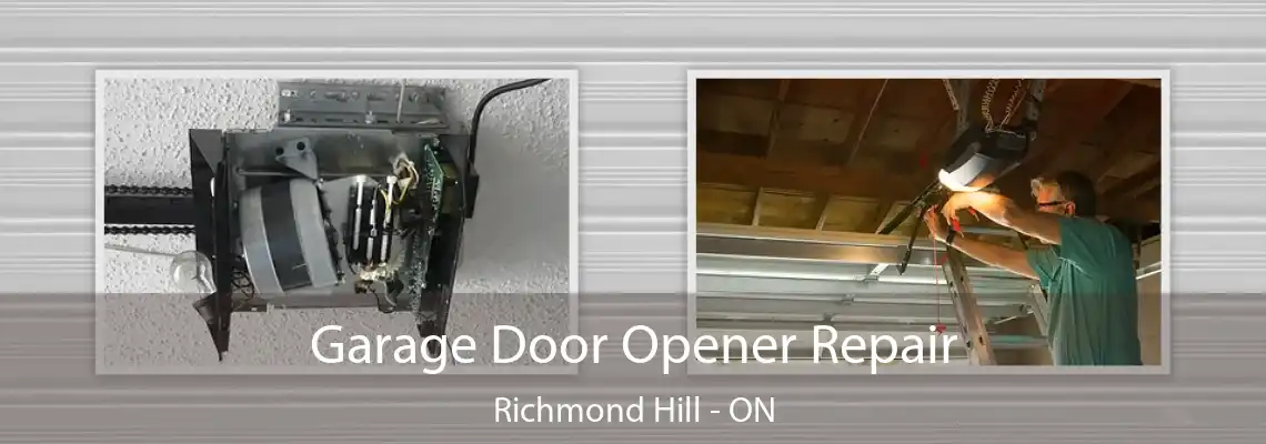 Garage Door Opener Repair Richmond Hill - ON
