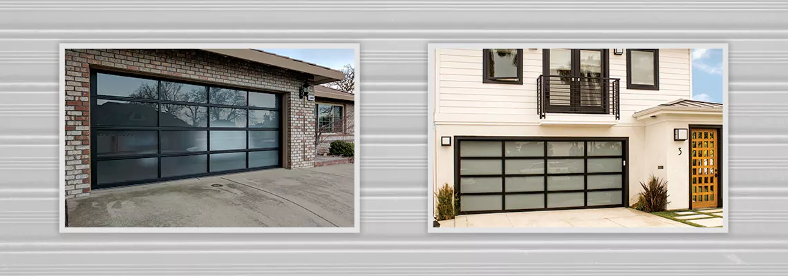 Glass Garage Doors Replacement in Richmond Hill, Ontario