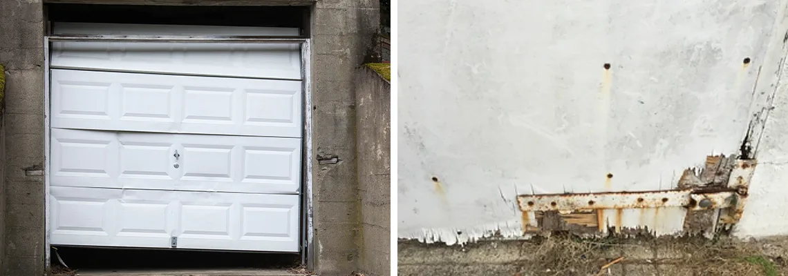 Rotten Commercial Garage Door Repair in Richmond Hill, ON
