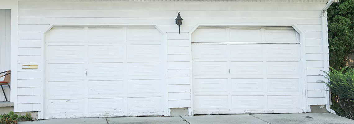 Roller Garage Door Dropped Down Replacement in Richmond Hill, ON