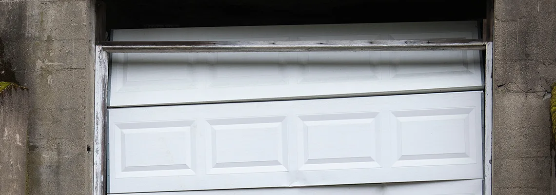 Fallen Commercial Garage Door Repair in Richmond Hill, Ontario